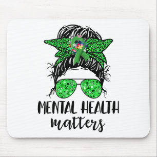 Gesundheitsprobleme - Bun-Geschenk Mental Health A Mousepad