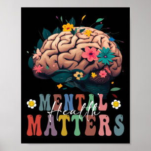 Gesundheitsprobleme Erkrankungen des Gehirns Vinta Poster
