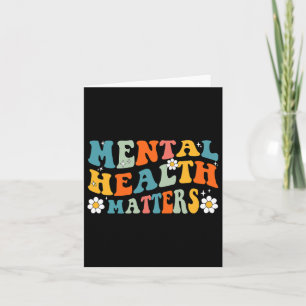 Gesundheitsprobleme Groovy Psychologe Therapie-Tea Karte