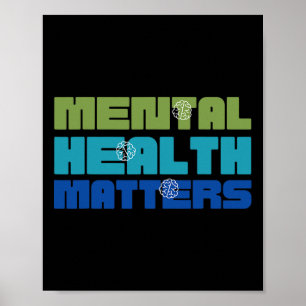 Gesundheitsprobleme Grün für das Bewusstsein für p Poster