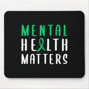 Gesundheitsprobleme Grüner Ribbon Mousepad