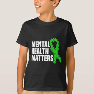 Gesundheitsprobleme Grünes Licht für psychische Ge T-Shirt