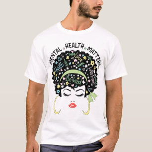 Gesundheitsprobleme Psychische Gesundheitsbewussts T-Shirt