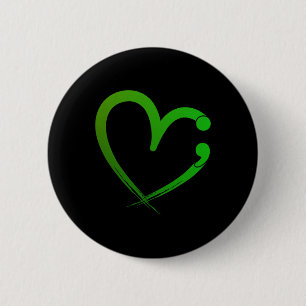 Gesundheitsprobleme Semicolon Herzerkrankung Monat Button