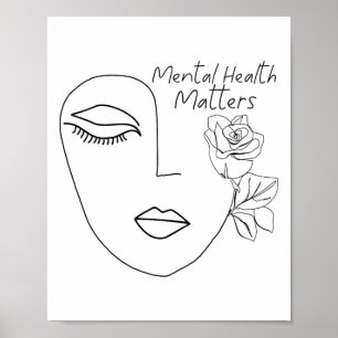 Gesundheitsprobleme Sensibilisierung für Abstrakte Poster