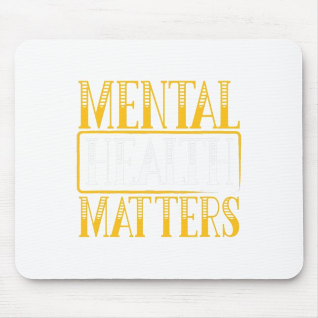 Gesundheitsprobleme - Sensibilisierung für Erkrank Mousepad (Vorne)