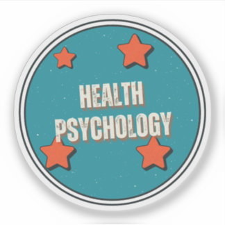 Gesundheitspsychologie Aufkleber