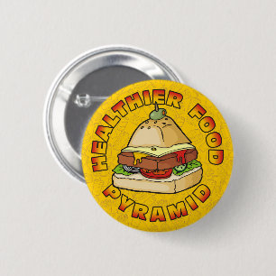 Gesundheitspyramide Button