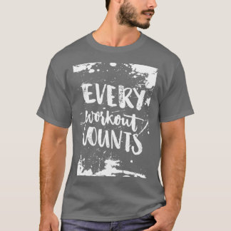 Gesundheitssport-Fitness, die jeden Workout cool m T-Shirt