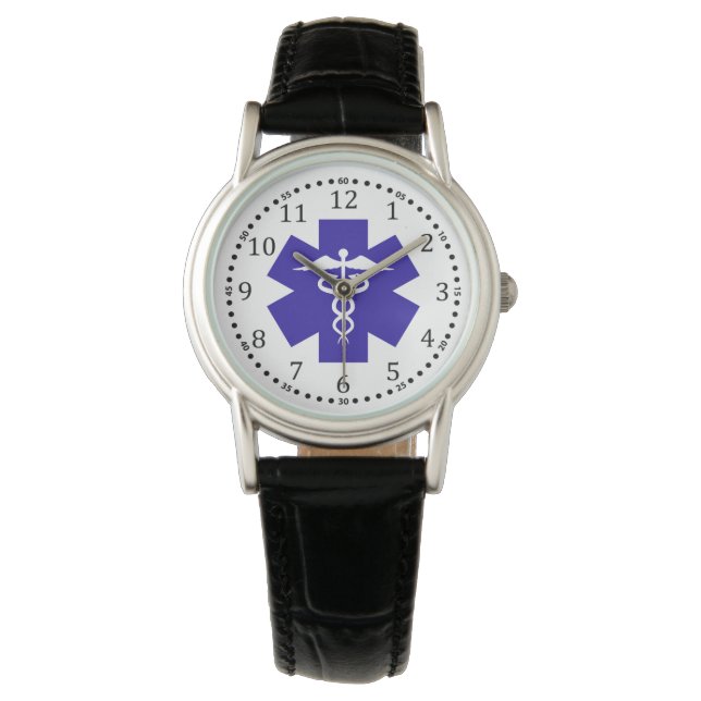 Gesundheitssymbol Armbanduhr (Vorderseite)