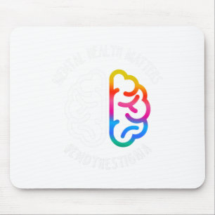 Gesundheitsthemen beenden Stigma Mousepad