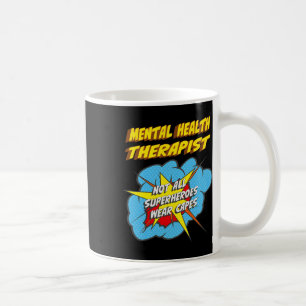 Gesundheitstherapeut Fun Superhero Job Kaffeetasse