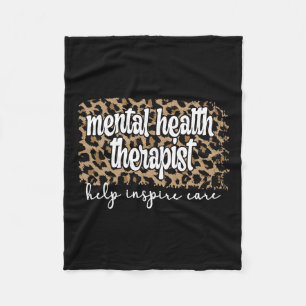 Gesundheitstherapeut Psychische Gesundheitstherapi Fleecedecke