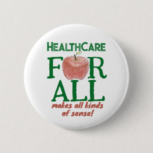 Gesundheitsversorgung für alle ist in jeder Hinsic Button