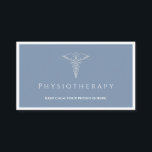 Gesundheitswesen Beruflich - Physiotherapeut Busin Visitenkarte<br><div class="desc">Individuell anpassbare Blue Health Health beruflich Physiotherapeut Business Card - Dieses Design ist generisch und kann zu 100% individuell angepasst werden. Fügen Sie Ihr Logo oder Foto ein, löschen Sie, ändern Sie die Labels oder fügen Sie weitere Details hinzu. Wenn Sie es vorziehen, können das Logo oder Bild, das den...</div>