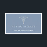 Gesundheitswesen Beruflich - Physiotherapeut Busin Visitenkarte<br><div class="desc">Individuell anpassbare Blue Health Health beruflich Physiotherapeut Business Card - Dieses Design ist generisch und kann zu 100% individuell angepasst werden. Fügen Sie Ihr Logo oder Foto ein, löschen Sie, ändern Sie die Labels oder fügen Sie weitere Details hinzu. Wenn Sie es vorziehen, können das Logo oder Bild, das den...</div>