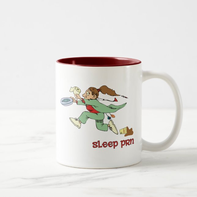 Gesundheitswesen-Druck-Tasse Zweifarbige Tasse (Rechts)