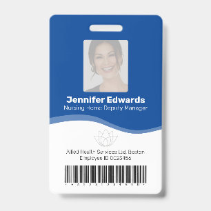 Gesundheitswesen essentielle Mitarbeiter-Identifik Ausweis