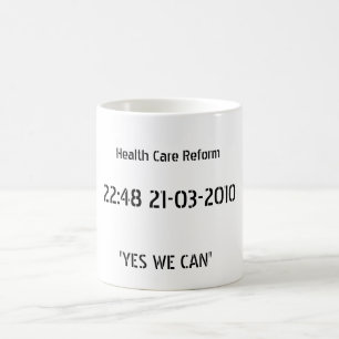 Gesundheitswesen-Reform-Sieg-Tasse Tasse
