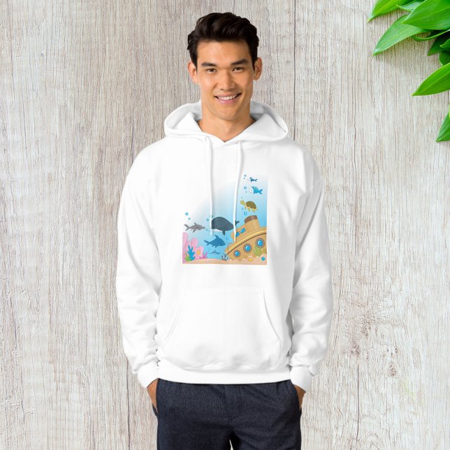 Gesunkene Schiffe und Fische Hoodie (Von Creator hochgeladen)