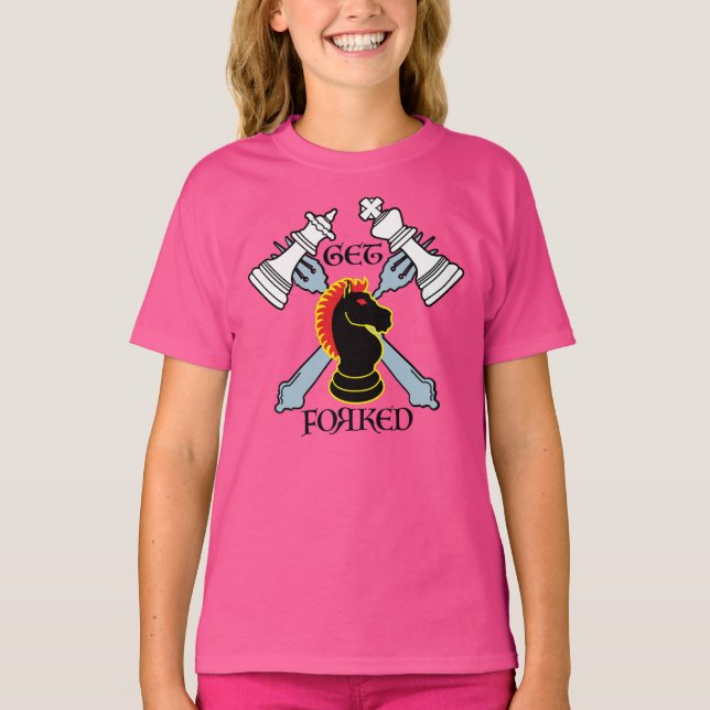 GET FORKED black wins T-Shirt (Vorderseite)