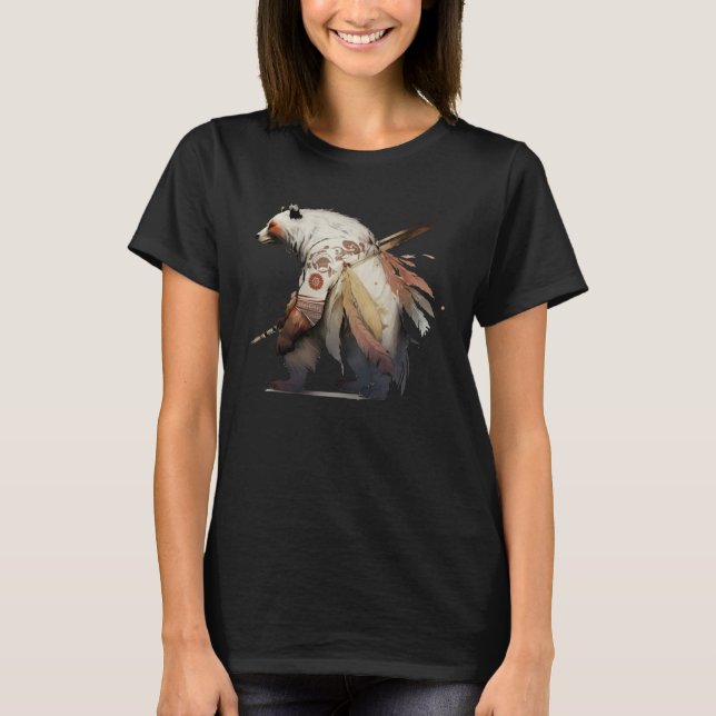 Get in Touch with Your Inner Bear with Our T-Shirt (Vorderseite)