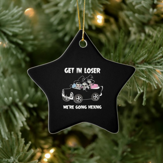 Get in Verlierer Keramik Ornament (Baum)