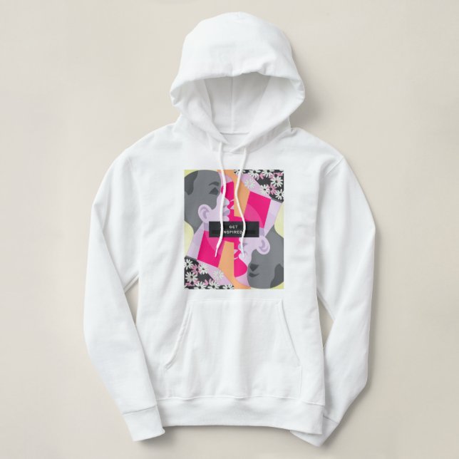 "Get Inspiriert" Hoodie (Design vorne)