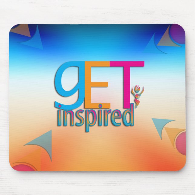 Get Inspiriert ~ Original Mousepad (Vorne)