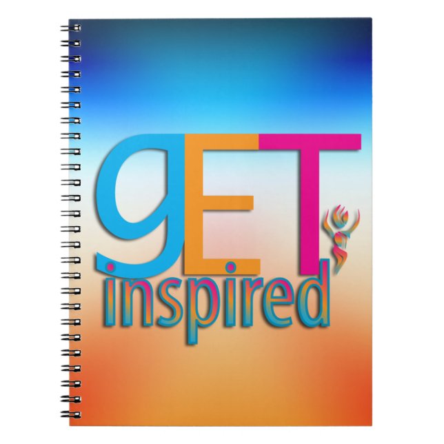 Get Inspiriert ~ Original Notizblock (Vorderseite)