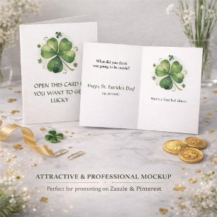 Get Lucky - Lustiger St. Patrick's Day  Karte