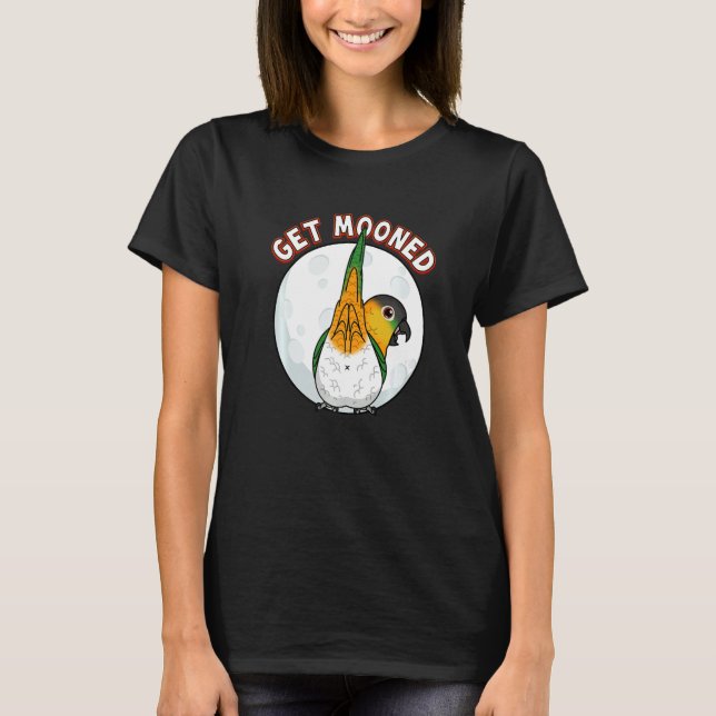 Get Mooned I Parrot Underfluffies I Black headed C T-Shirt (Vorderseite)