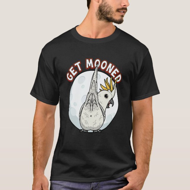 Get Mooned I Parrot Underfluffies I Sulphur creste T-Shirt (Vorderseite)