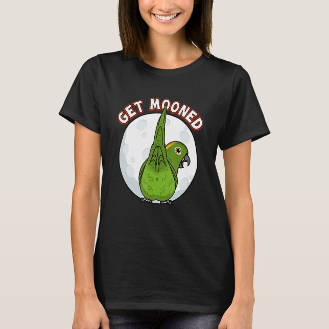 Get Mooned I Parrot Underfluffies I Yellow naped A T-Shirt (Vorderseite)