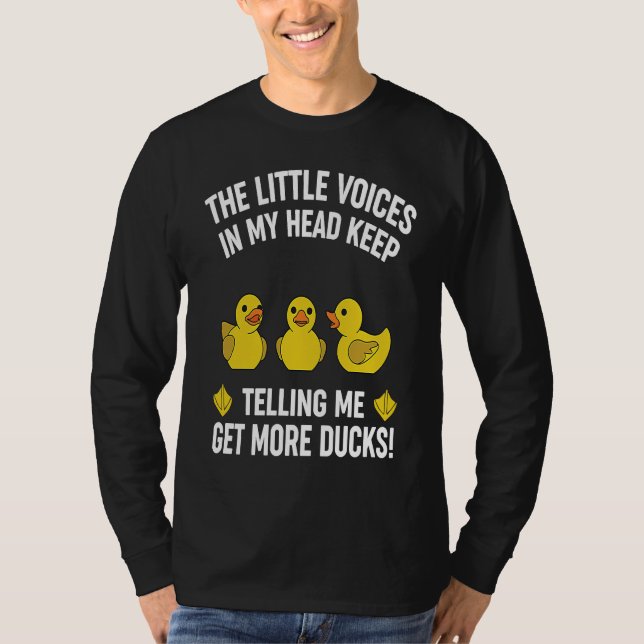 Get More Ducks Rubber Duck T-Shirt (Vorderseite)