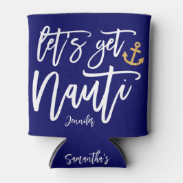 Get Nauti Beach Junggeselinnen-Abschied Dosenkühler