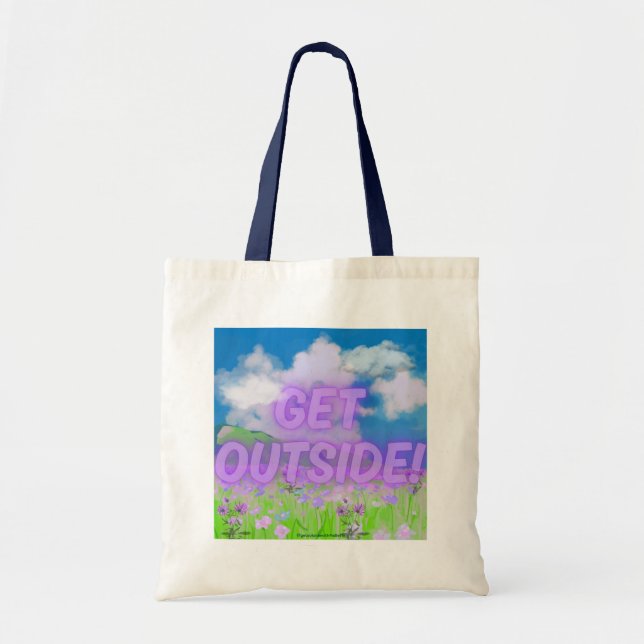 GET OUTSIDE Tragetasche (Vorne)