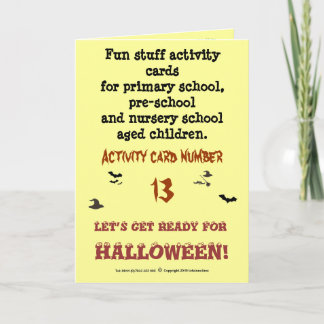 Get ready for HALLOWEEN Karte