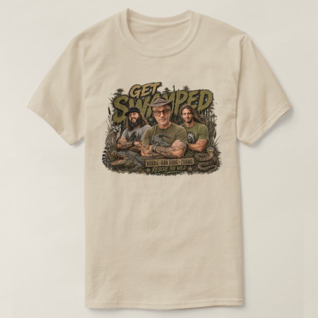 Get Swamped Crew T-Shirt (Design vorne)