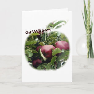 Get Well Apple Karte