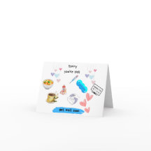 "Get Well bald card - Comfort, Healing & Prayers"