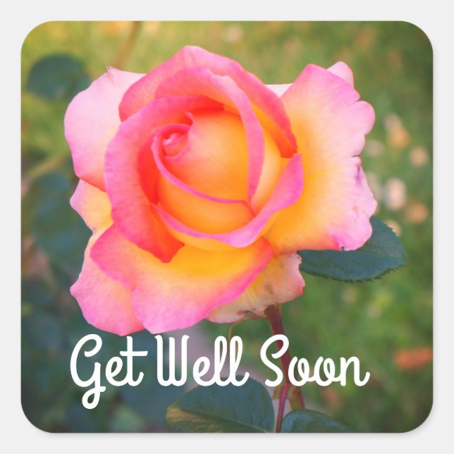 Get Well bald Elle Rose #2 Stickers (Vorderseite)
