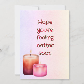 Get Well Card Einladung