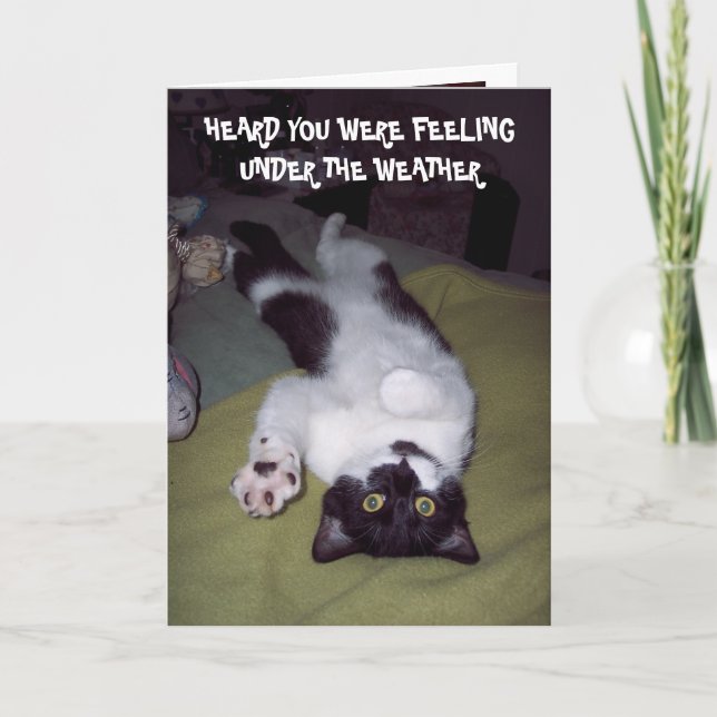 GET WELL CARD KARTE (Vorderseite)