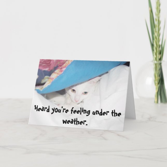 Get Well Card Karte (Vorderseite)