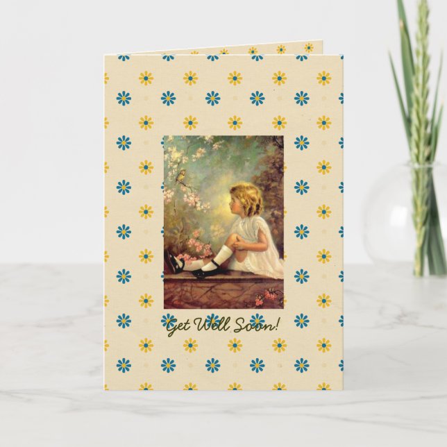 Get Well-Gebetskarte Karte (Vorderseite)