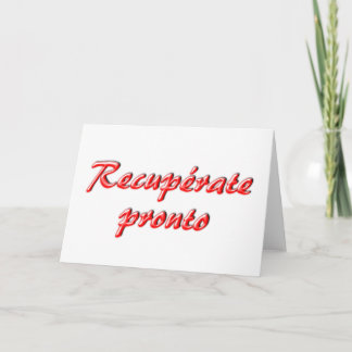 Get Well-Karte Karte