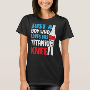 Get Well Knee Operation Erholung Co T-Shirt