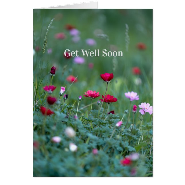 Get Well Soon Card (Vorne)