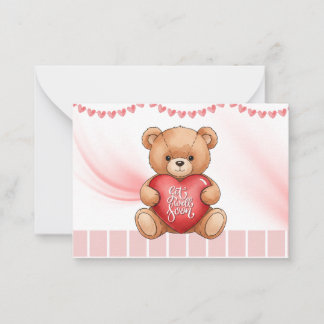 Get Well Soon Card Mitteilungskarte